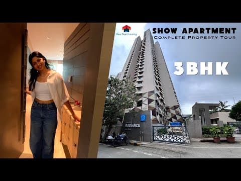 Luxurious 3 BHK Show Apartment — Complete House Tour