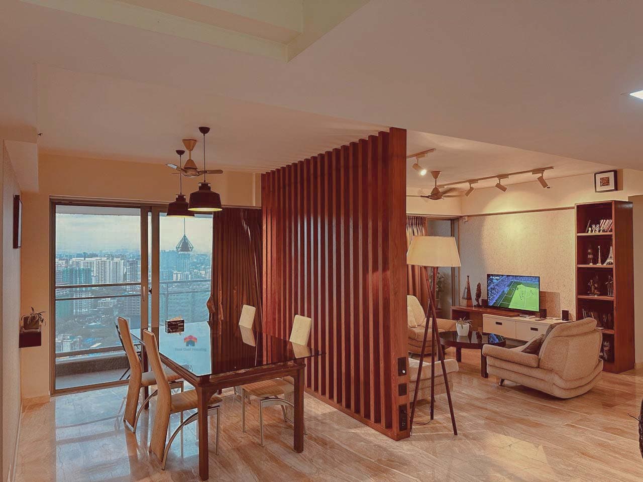 Furnished 4.5 BHK rental apartment in Imperial Heights